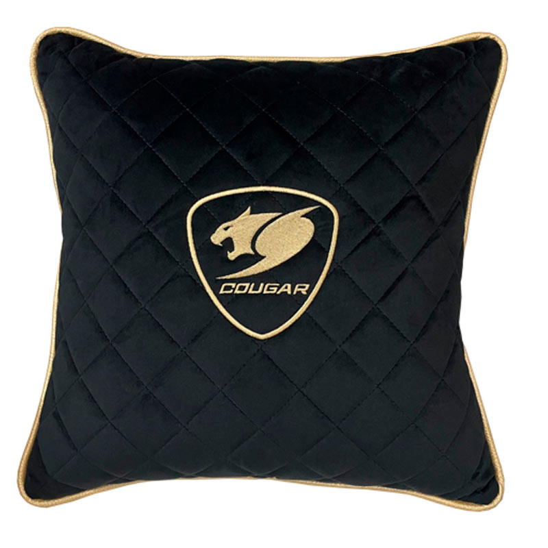 Cojín Cougar Cushion Lander Negro/Dorado