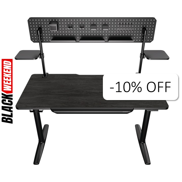 Escritorio de PC Cougar E-ODYSSEY Altura Ajustable Negro