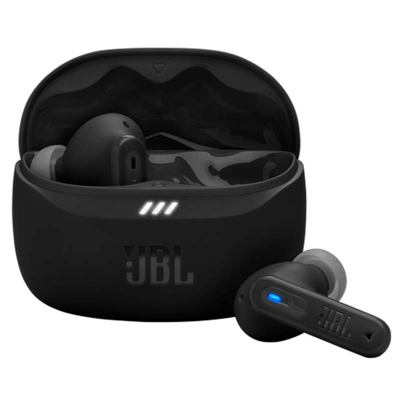 Audífonos JBL Tune Beam 2 Bluetooth In-Ear con Micrófono Negro