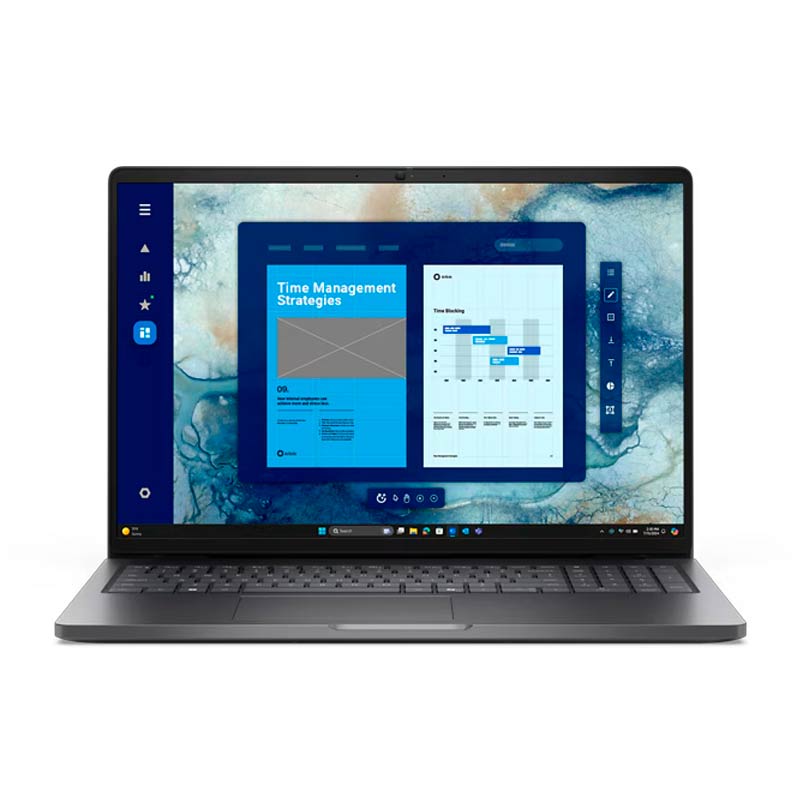 Laptop Dell Pro 16″ Core 5-120U 16GB RAM 512GB SSD W11 Pro Negra Teclado Español