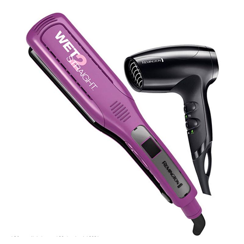 Combo Remington Secadora + Alisadora Wet To Dry