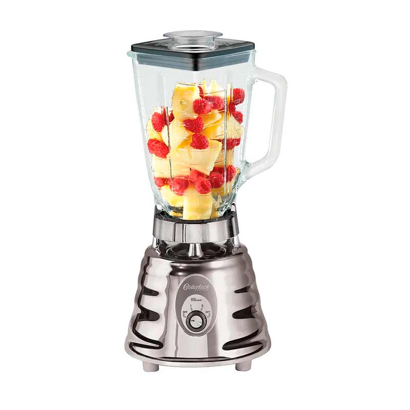 Licuadora Oster 0465 2 Velocidades Jarra de Vidrio 1.25 Lt Gris 1000 W