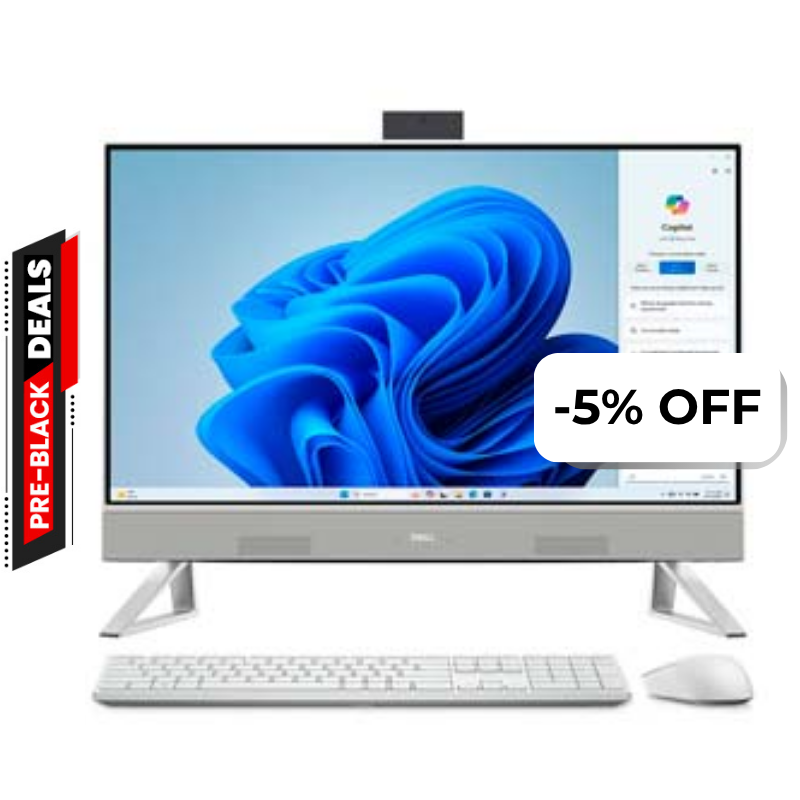Computadora AIO Dell Inspiron 5352 24" Core 5 120U 16GB RAM 512GB SSD W11 Home Teclado Ingles