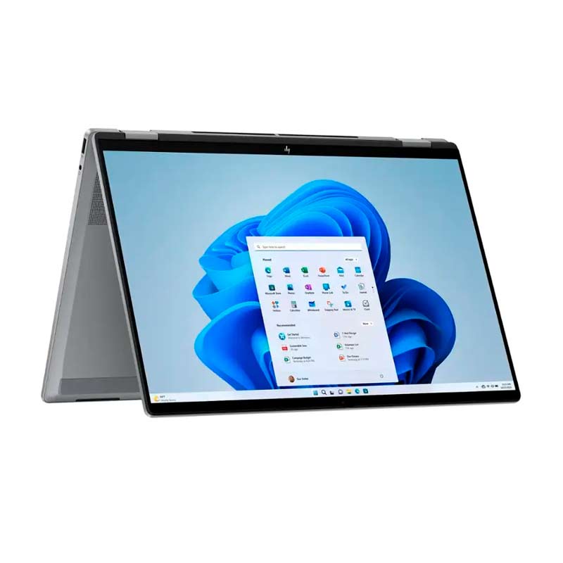 Laptop HP OmniBook X FLIP 2 en 1 16" Touch 2K AMD Ryzen 5 220 8GB RAM 512GB SSD Radeon 740M W11 Home Gris Teclado Ingles