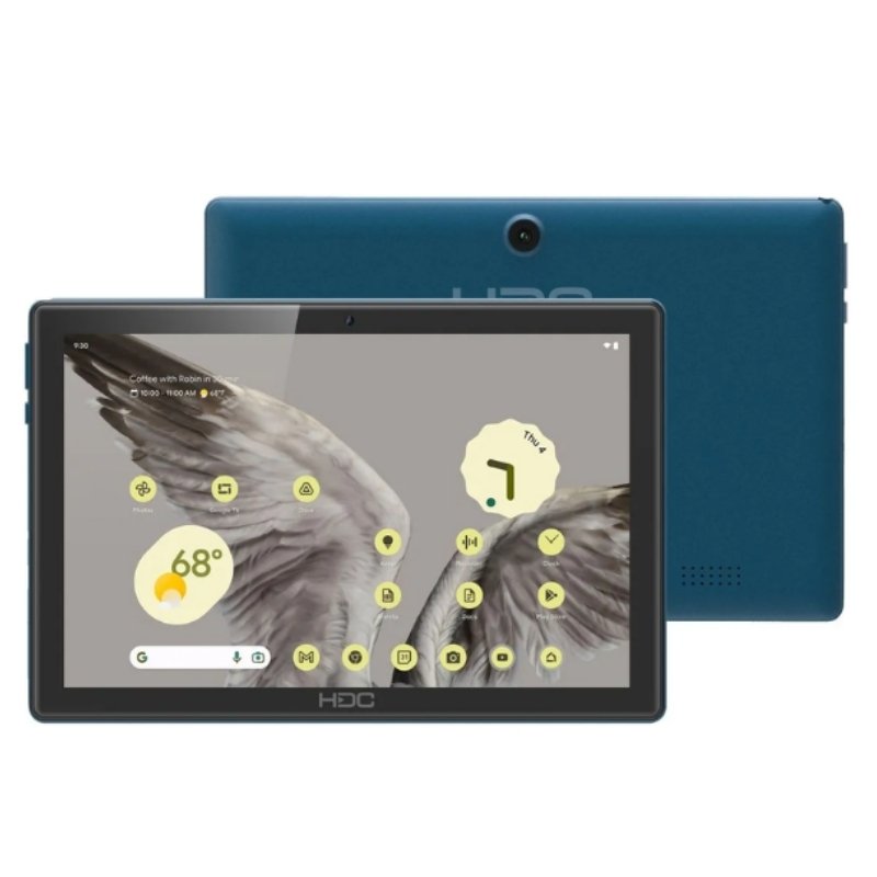 Tablet HDC MOBIPAD X8 4GB RAM 128GB 10.1" Android 14 Azul Incluye estuche Transparente