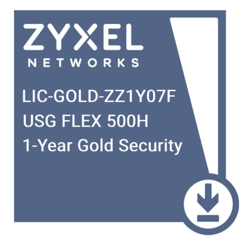 Licencia Zyxel USG FLEX 500H Gold Security UTM Bundle por 1 año