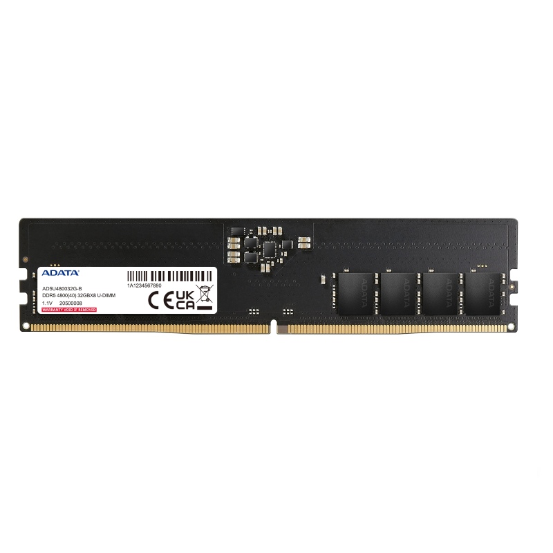 Memoria RAM DDR5 UDIMM 16GB ADATA Premier 4800MHz CL40 1.1V