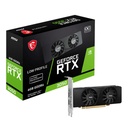 Tarjeta de Video 6GB GDDR6 MSI GeForce RTX 3050 LP OC HDMI DP PCIe 4.0
