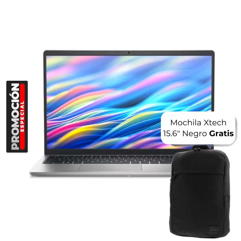 Laptop Dell DC15250 15.6" Intel Core i5-1334U 16GB RAM 512GB SSD UHD Graphics Plata W11 Home Teclado Español