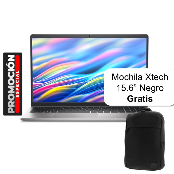 Laptop Dell 15 15.6" i7-1355U 16GB RAM 512GB SSD Plateada Windows 11 Home Teclado Español