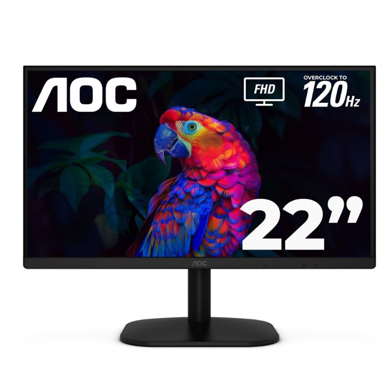 Monitor 21.5" LED AOC 22B35HM23 1920×1080 120Hz VA HDMI VGA DVI negro
