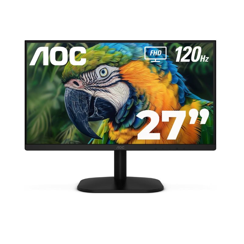 Monitor 27" LED AOC 27B35H3 1920×1080 120Hz IPS HDMI VGA negro