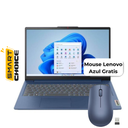 Laptop Lenovo IdeaPad Slim 3 15.6" Ryzen 5 7520U 8GB RAM 512GB SSD Azul Escarcha W11 Home Teclado Español