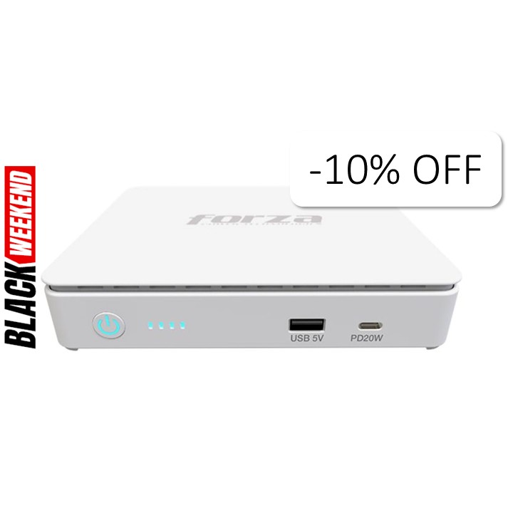 UPS Forza DC-350USBP 35W DC Battery Bank PoE USB-C