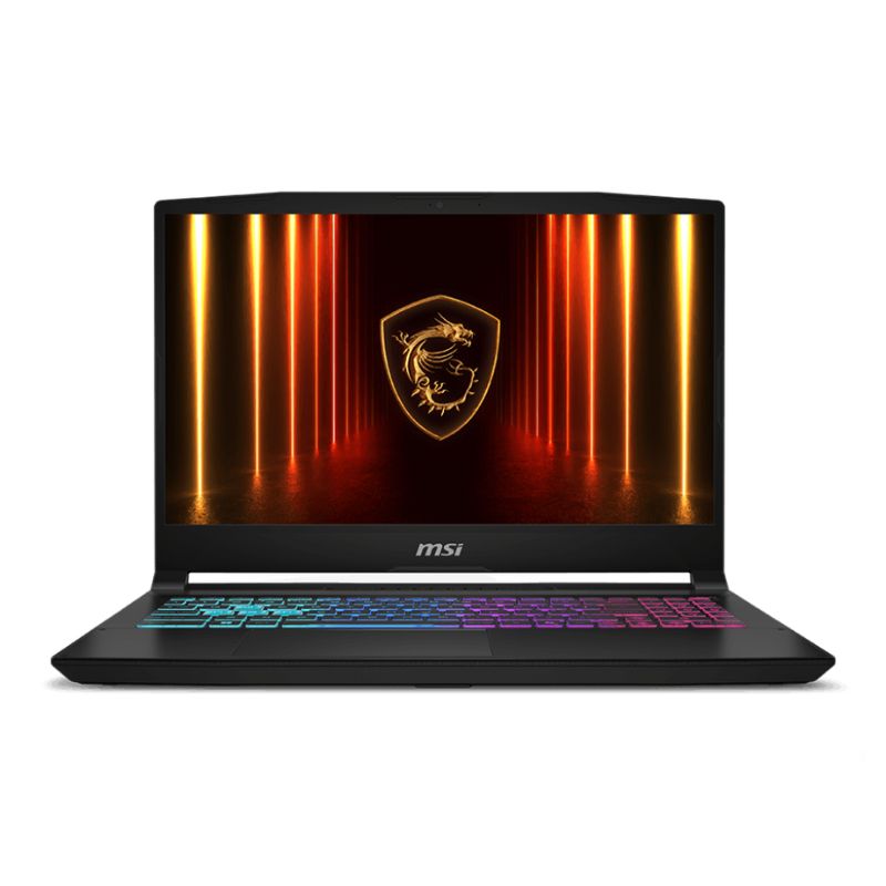Laptop MSI Katana 15.6" Gaming Intel Core i7-14650HX 16GB DDR5 512GB SSD NVIDIA GeForce RTX 5050 Black Windows 11 Home Teclado Ingles