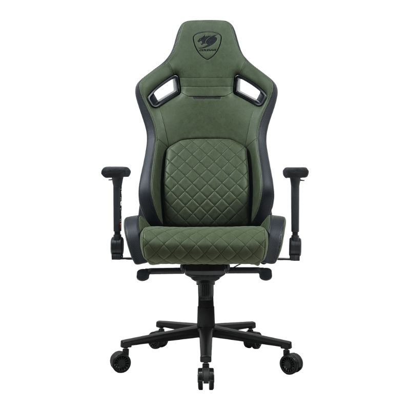 Silla Gaming Cougar Defensor S Verde Militar Negro