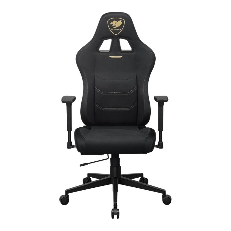 Silla Gaming Cougar Pryme Negro Dorado