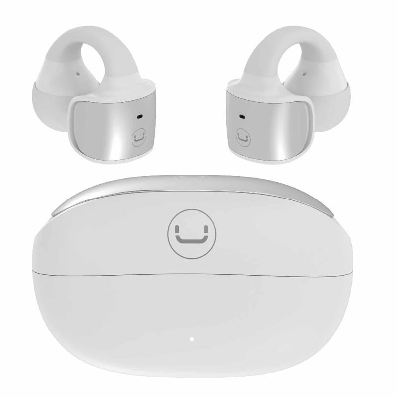 Audífonos Open-Ear Unno Tekno Bluetooth HS7515WT Zen Air con Microfono Blanco