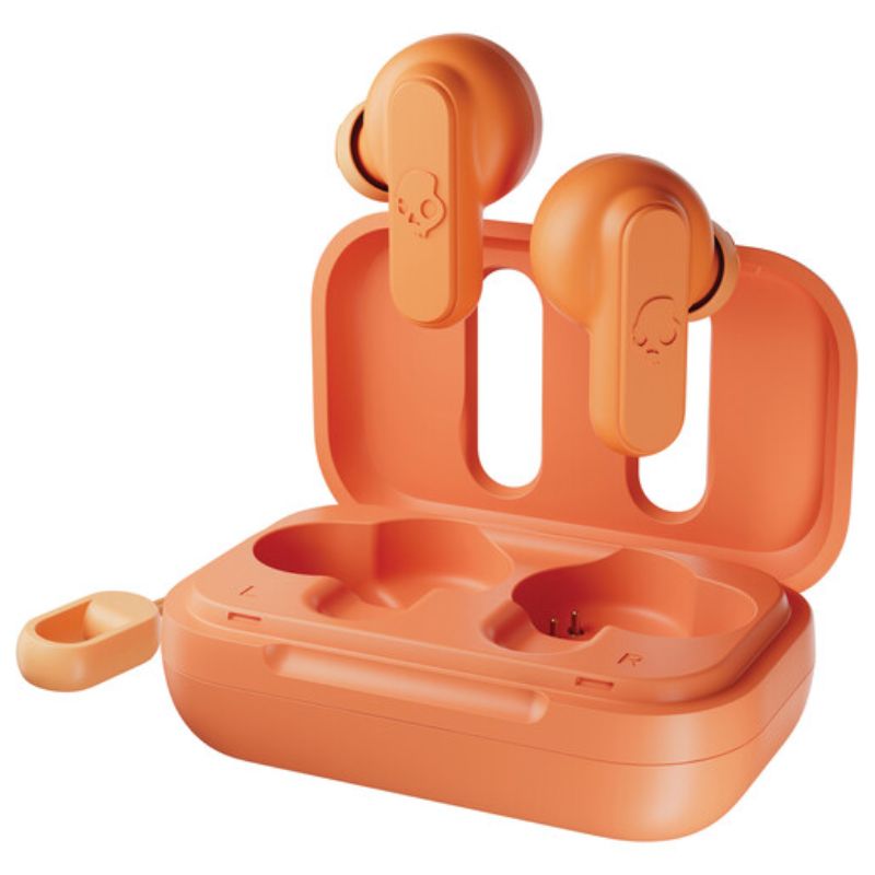 Audífonos SkullCandy Dime True Wireless Naranja Dorado