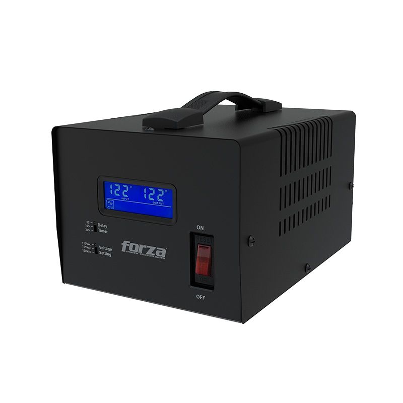 Regulador de Voltaje Forza 3600VA 1800W FVR-3601