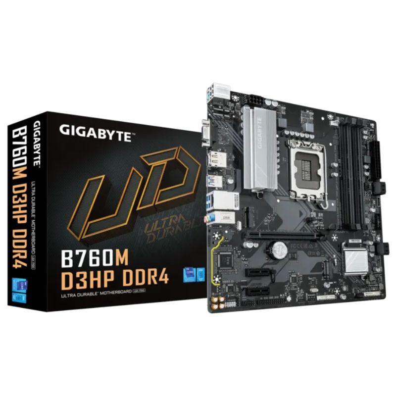 Motherboard Gigabyte B760M D3HP DDR4 Socket LGA1700 14th/13th/12th Gen 4xDDR4 Micro ATX