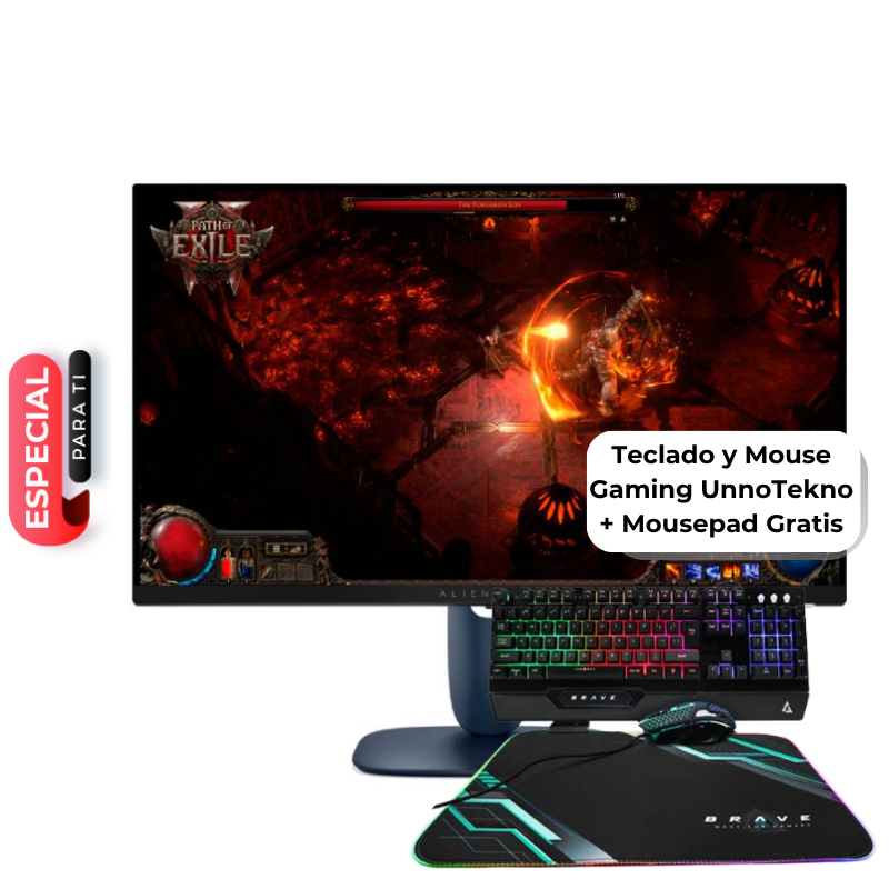 Monitor 27" Alienware Gaming QHD 180Hz IPS HDMI DP