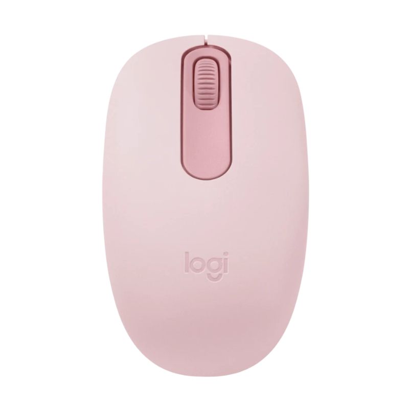 Mouse Inalámbrico Bluetooth Logitech Óptico M196 1000DPI Rosa