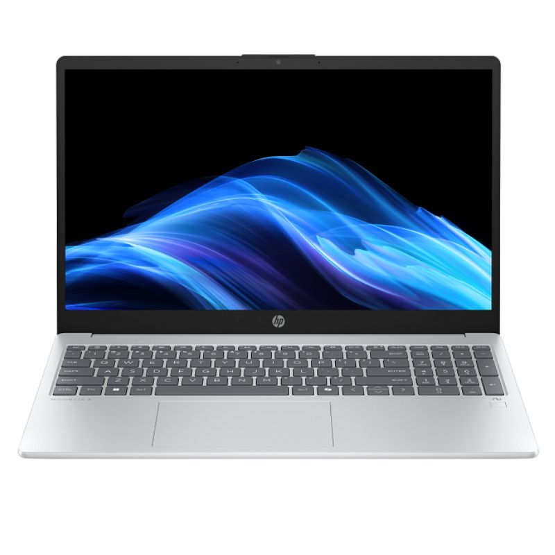 Laptop HP OmniBook 15-fn0051la 15.6" AMD Ryzen AI 5 340 16GB RAM 512GB SSD AMD Radeon W11 Home Plateada Teclado Español