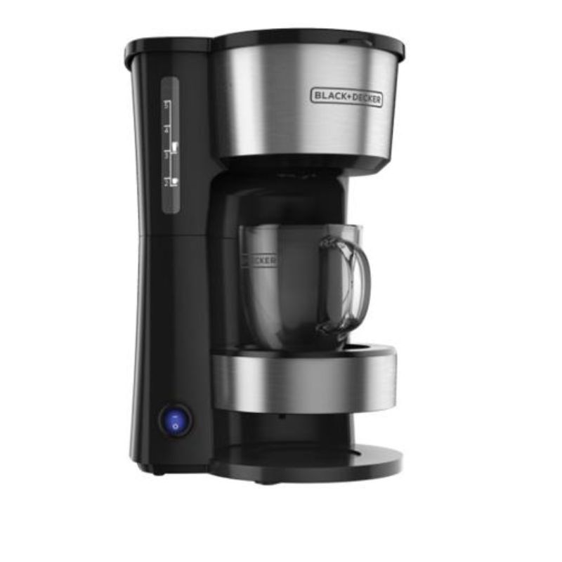Cafetera Personal BLACK+DECKER 1 Taza Negra