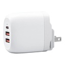 Cargador Viajero VTA Ultra Rápido PD Multivoltaje 65W