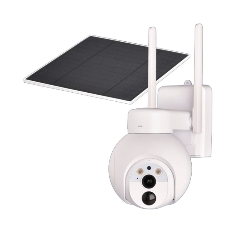 Cámara inteligente exterior VTA+ Atom 2 2K 3MP 4G con movimiento y panel solar