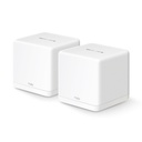 Sistema Mesh Wi-Fi 6 Mercusys Halo H60X AX1500 2 Pack