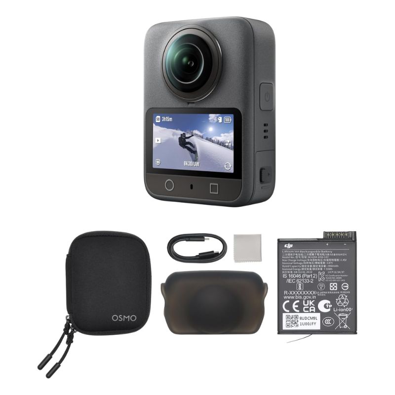 Cámara DJI Osmo 360 Combo Estándar Negro