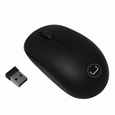 Mouse Inalámbrico Unno Tekno Curve 1200DPI Negro