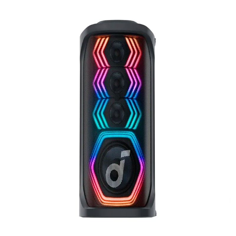 Bocina portátil Soundcore Rave 3 Bluetooth con Micrófono Negro