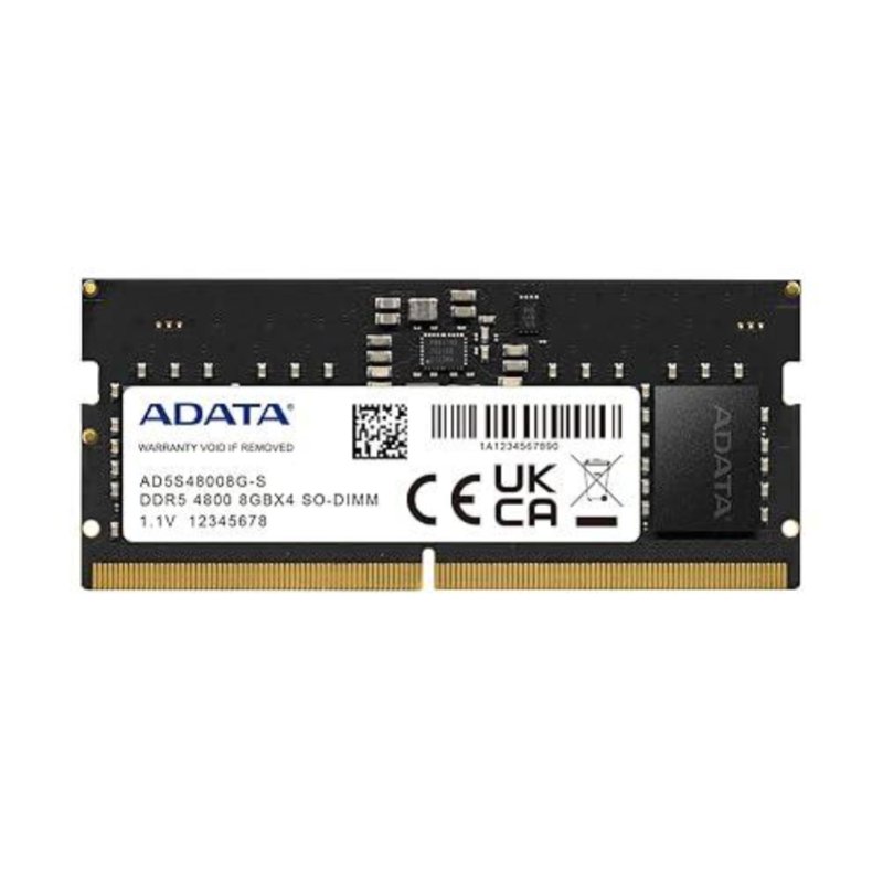 Memoria RAM ADATA DDR5 8 GB SODIMM 4800 MHz CL40