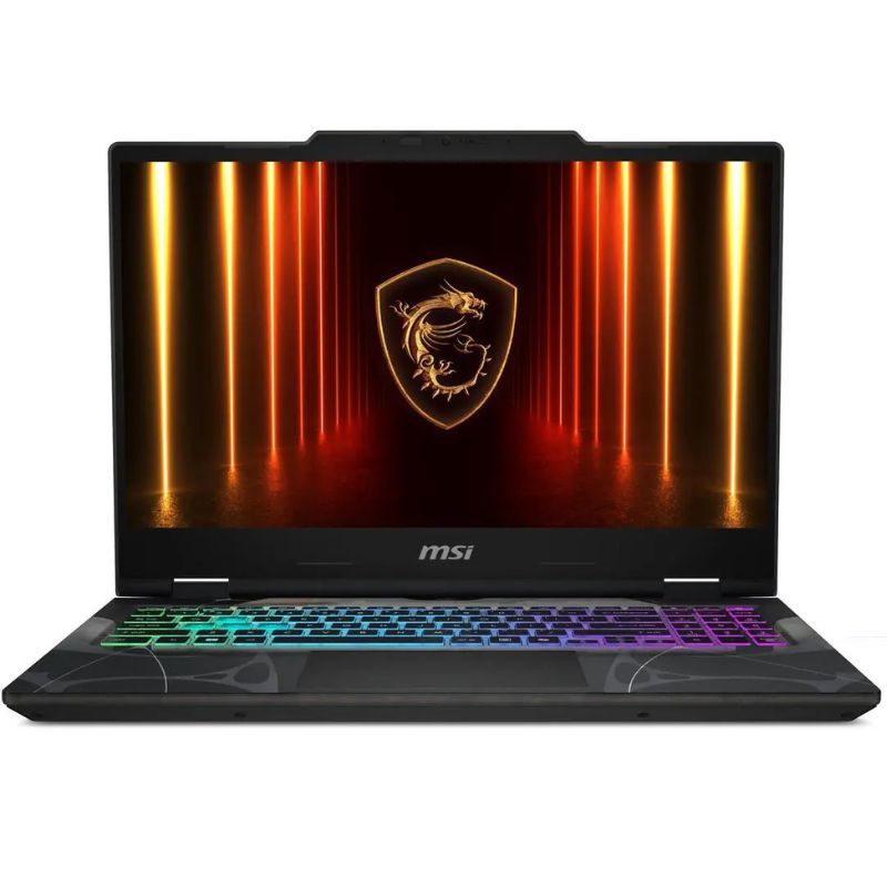 Laptop MSI Cyborg A15 15.6" AMD Ryzen 7 260 16GB RAM 512GB SSD NVIDIA GeForce RTX 5050 8GB W11 Home Negro Teclado Inglés
