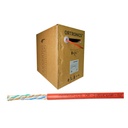 Bobina Cable de red Ortronics U/UTP Categoría 6A CMR 305 m Gris