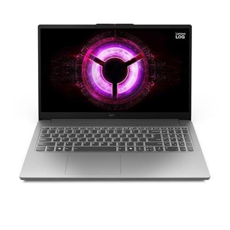 Laptop Lenovo LOQ 15ARP10E 15.6" AMD Ryzen 7 7735HS 16GB RAM 1TB SSD RTX 4050 6GB Gris Luna W11 Home Teclado Inglés + Mouse M100 RGB