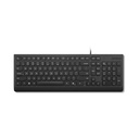 Teclado Alambrico USB Lenovo KU-2409 Inglés Negro