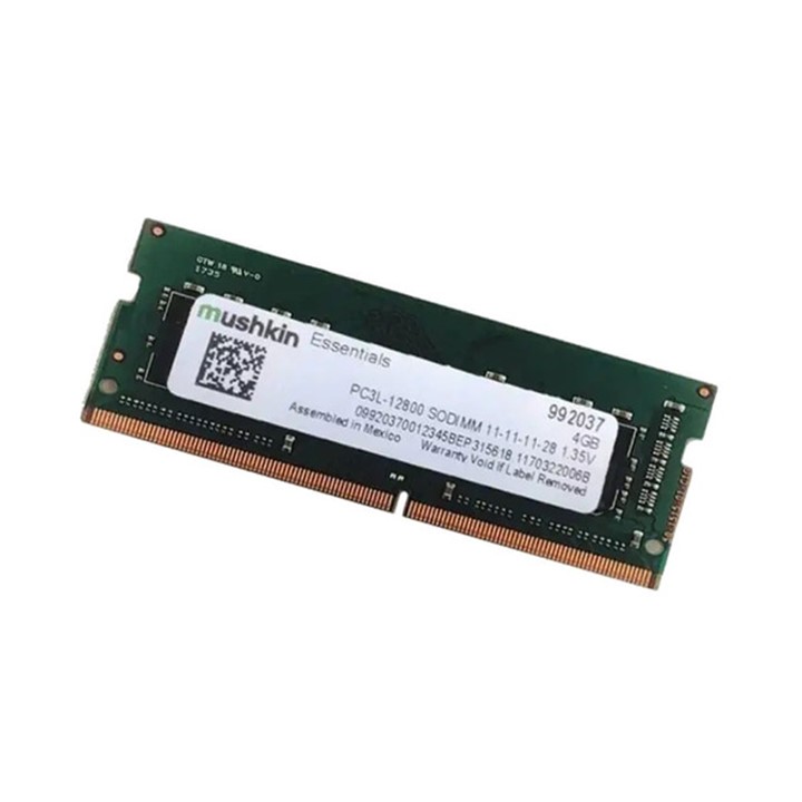 Memoria DDR3L SODIMM 4GB Mushkin 1600MHz