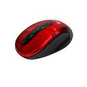 Mouse Inalámbrico Klip Xtreme Vector 3D Óptico 1600DPI Rojo