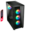 Case Gaming Cougar Duoface Pro RGB Media Torre Vidrio Templado E-ATX Negro (Sin Fuente)