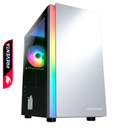 Case Gaming Cougar Purity RGB Vidrio Templado Media Torre Micro ATX Blanco (Sin Fuente)