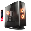 Case Gaming Cougar FV270 RGB Media Torre Malla E-ATX Negro (Sin Fuente)