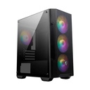 Case Gaming MSI MAG FORGE M100A RGB Media Torre Negra