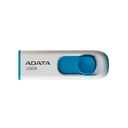 Memoria USB ADATA 16 GB AC008 USB 2.0 Blanco con Azul