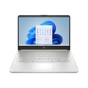 Laptop HP 14-dq6103dx 14" Intel Celeron N150 4GB RAM 128GB UFS W11S Home Verde Claro Teclado Inglés