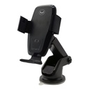 Base para Celular Carga Inalámbrica Unno Tekno CH3010BK Brazo Extendible 15 W