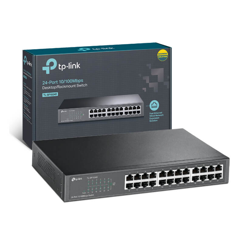 Switch TP-Link TL-SF1024D 24 Puertos 10/100Mbps